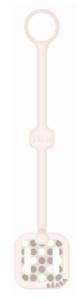 Lot de 2 Attaches Tétines Poudré Rose
